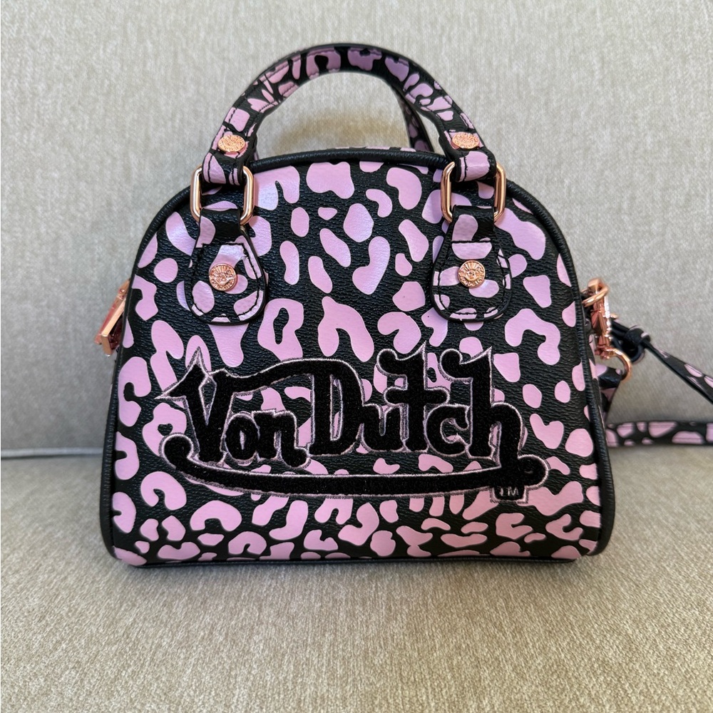 NWT Von Dutch Bowler Bag